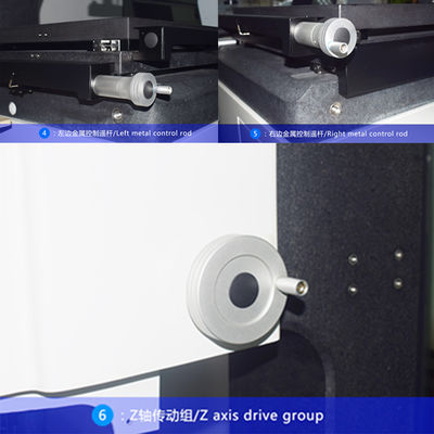 دستگاه CMM دستی نوری سه بعدی، دستگاه اندازه گیری مختصات 6 محور با پروب